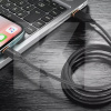 Кабель Type-C Lightning 27W 1м Jelly Silicone чорний PROOVE (492000001)