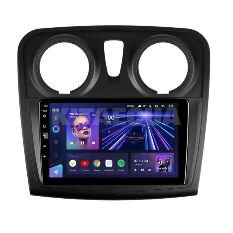 Штатна магнітола CC3L 4+64 Gb 9" Renault Logan 2 2012-2022 (F2) (A) Teyes (52054)