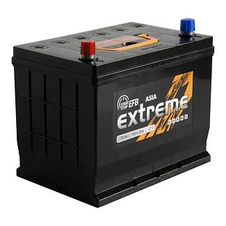 Аккумулятор автомобильный 75Ач 700А "+" слева EXTREME