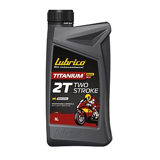Масло моторное полусинтетическое 1л TITANIUM MOTO RC-2 2T LUBRICO