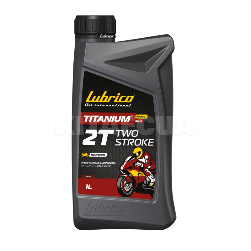 Масло моторное полусинтетическое 1л TITANIUM MOTO RC-2 2T LUBRICO (L-1049-10100010)