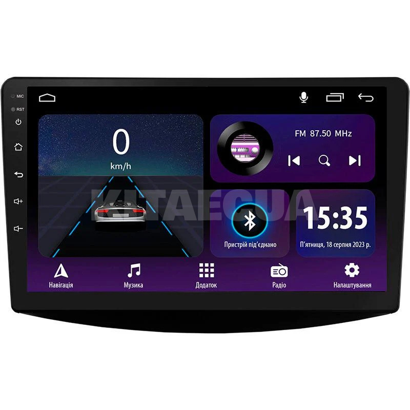Штатна магнітола E9232 2+32 Gb 9" Mitsubishi Grandis 1 2003-2010 SIGMA4car (42035)