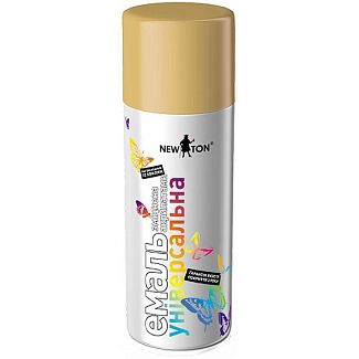 Фарба-емаль універсальна 400мл золото 24К NEW TON