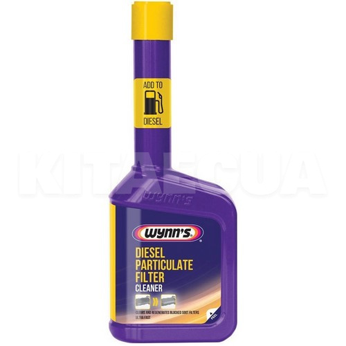 Присадка-очищувач у дизпаливо DIESEL PARTICULATE FILTER CLEANER 325мл WYNN'S (W28263)