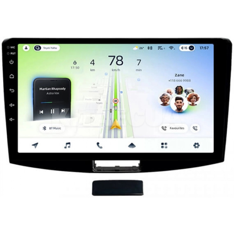 Штатная магнитола CC4L 6+64 Gb 10" Volkswagen Passat 7 B7 2010-2015 Black Teyes (73043)