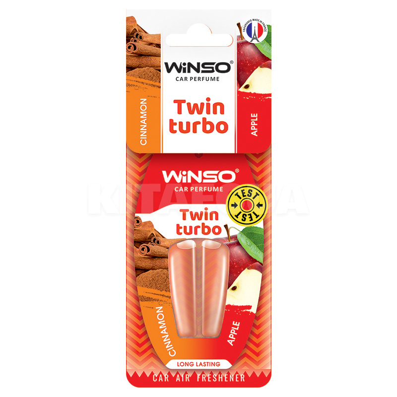 Ароматизатор "яблоко-корица" 5мл Twin Turbo Apple-Cinnamon Winso (538730)
