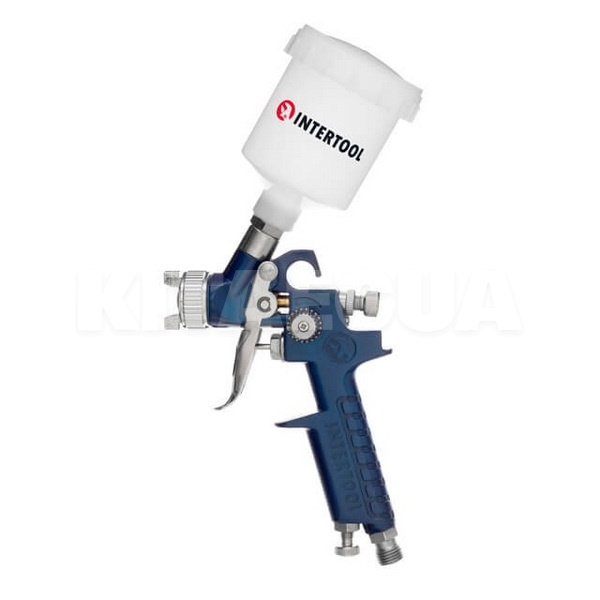 Краскопульт пневматический HVLP MINI 1мм 3 бар бачок 125мл Intertool (PT-0121-INTERTOOL) - 3