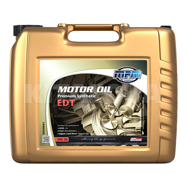 Масло моторное синтетическое 20л 0W-30 MPM (MPM_05020EDT)