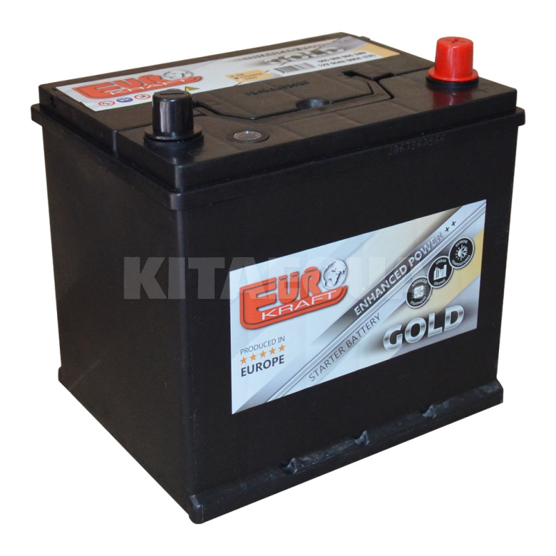 Аккумулятор автомобильный 65ч 650А "+" справа EUROKRAFT (565 88 04)