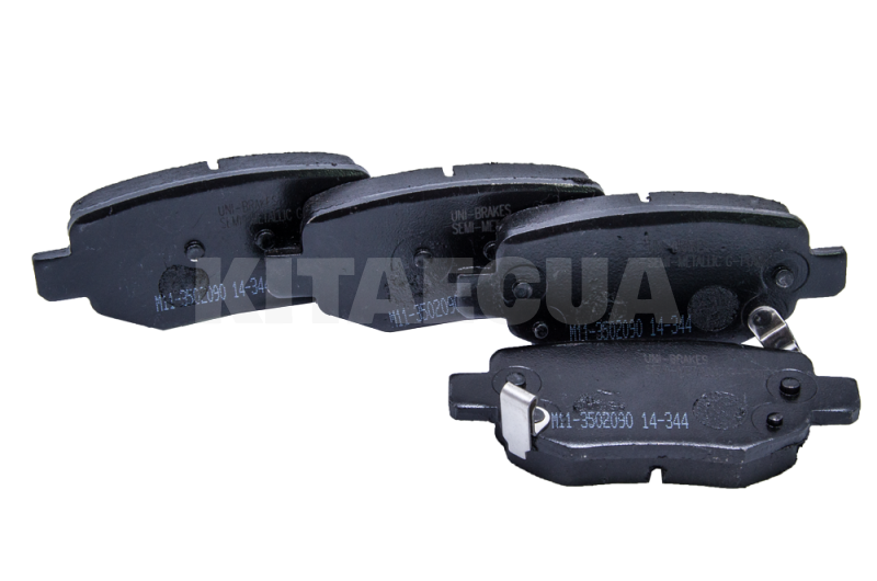 Колодки гальмівні задні Uni-Brakes Premium на Chery M11 (M11-3502090) - 2