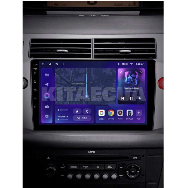 Штатна магнітола MOSS M3 4+32 ГБ 9" Citroen C4 LC 2004-2014 AMS (49837) - 3