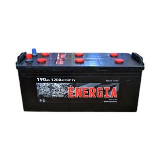 Аккумулятор автомобильный 190Ач 1200А "+" слева Energia