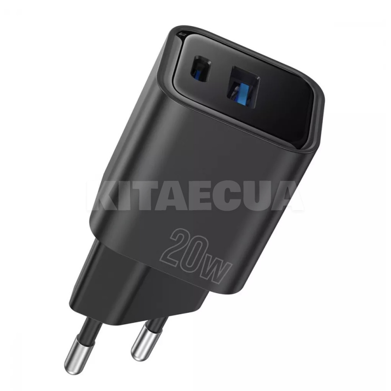 Зарядное устройство 20W Type-C+USB Silicone Power чорное PROOVE (491830001)