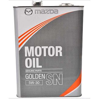 Масло моторне синтетичне 4л 5W-30 GOLDEN MAZDA