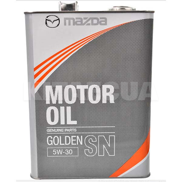 Масло моторне синтетичне 4л 5W-30 GOLDEN MAZDA (K004-W0-515J)