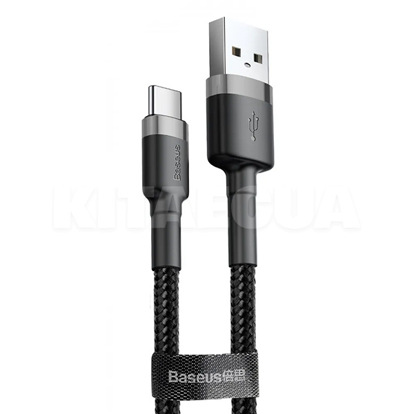 Кабель USB - Type-C 2A Cafule 2м черно/серый BASEUS (217130096)