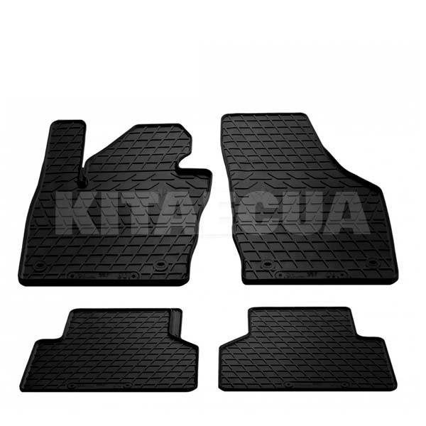 Гумові килимки в салон AUDI Q3 (8U) (2011-2019) AV2 кліпси Stingray (1030164)