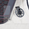 Накидка на передние сиденья черно-красная с подголовником 2 шт. Monte Carlo BELTEX (BX81160)