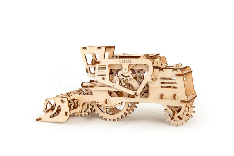 Механический пазл 3D "Комбайн" UGEARS (70010) - 7