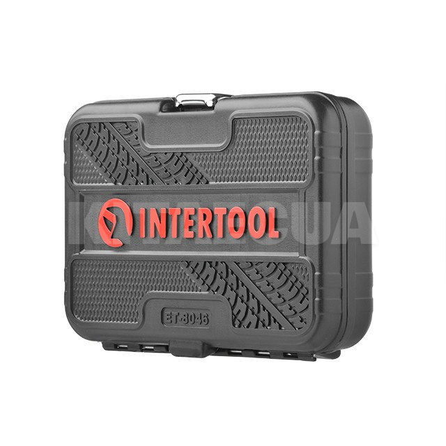 Набір інструментів 1/4" 46 предметів CR-V Storm Intertool (ET-8046) - 2