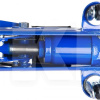 Домкрат гидравлический подкатной до 2т (125-300мм) пластиковый кейс VITOL (ДП-20065К)
