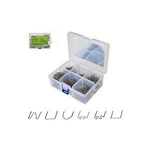 Набор инструментов для ремонта пластика 1200 скоб Alloid