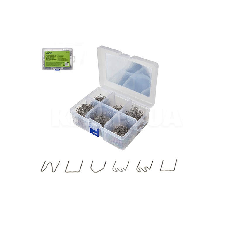 Набор инструментов для ремонта пластика 1200 скоб Alloid (PWG-1201-Alloid)