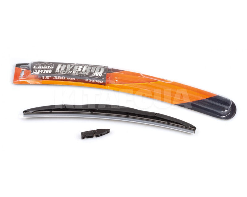 Щетка стеклоочистителя (дворник) 380мм гибридная LAVITA (LA 234380) - Kitaec.ua Щетка стеклоочистителя (дворник) 380мм гибридная LAVITA (LA 234380)