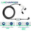 Заряджання Nissan Leaf 3.7 кВт 16А 1-фаза Type 2 (європейське авто) UACHARGER (СHS-CL120421-21)