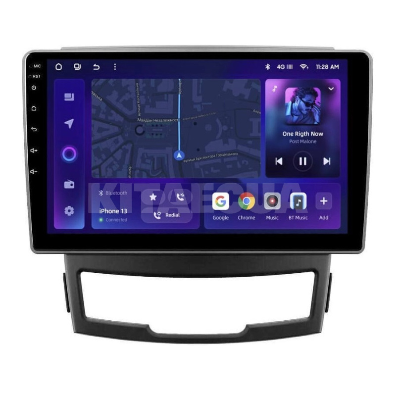 Штатна магнітола MOSS M3 4+32 ГБ 9" SsangYong Korando 3 2010-2013 AMS (50655)