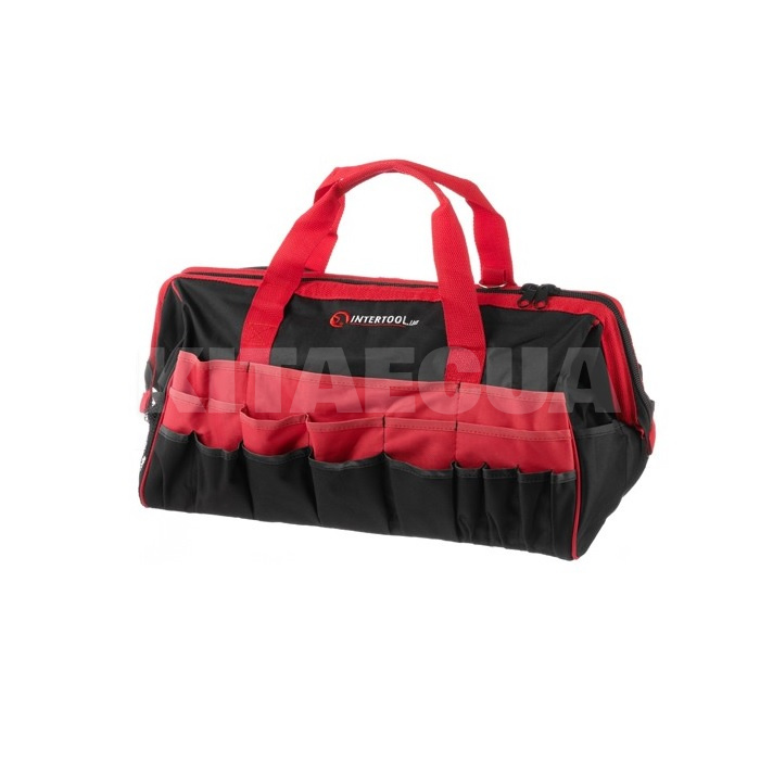 Сумка інструментальна 20 кишень 495x267x343мм Intertool (BX-9002) - 2