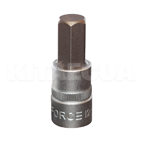 Головка торцевая с 6-гранной насадкой 12 мм 3/8" 50 мм FORCE (FOR 33405012)