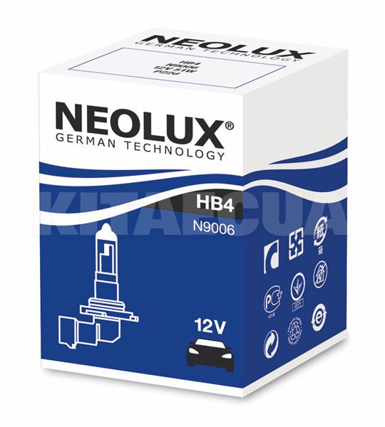 Галогенная лампа HB4 51W 12V Standard NEOLUX (NE N9006) - 2