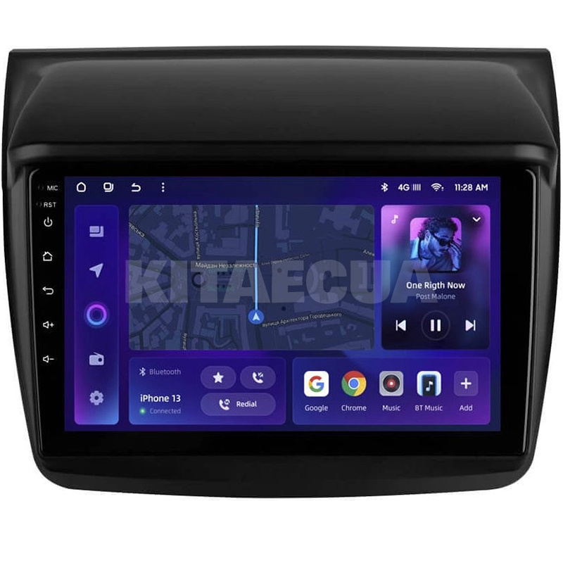 Штатна магнітола MOSS M2 4+32 Gb 9" Mitsubishi Pajero Sport 2 L200 Triton 2008-2016 (CAN BUS) AMS (49348)