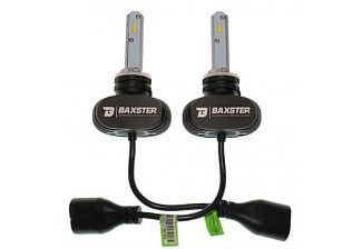 LED лампа для авто H27 PG13 50W 6000K (комплект) BAXSTER