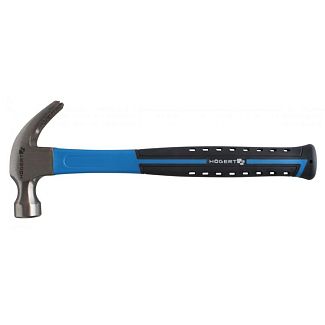 Молоток столярный 450 гр. ручка из фибергласса HOGERT