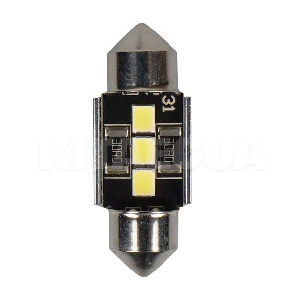 Світлодіодна лампа V3 12V C5W 5500K (компл.) AMS (41228) - 3