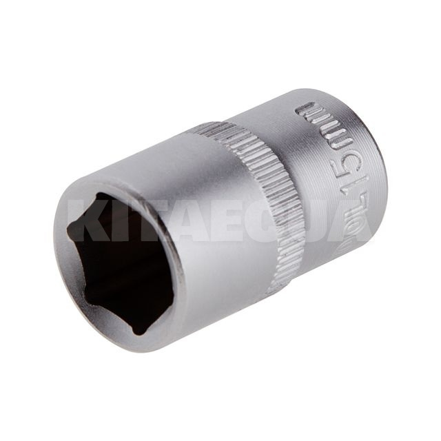 Головка торцева 6-гранна 15мм 1/2" 38мм Intertool (ET-2015)