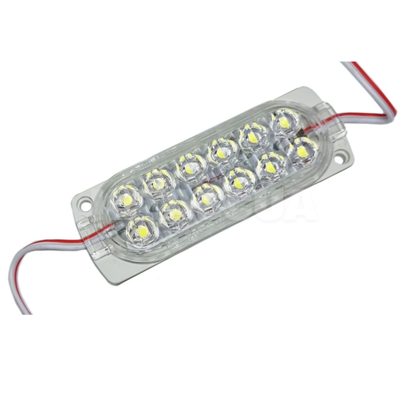 Светодиодный модуль 12 SMD 2.4W 12V белый (MZ060)