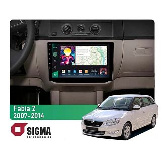 Штатна магнітола PRO 10464 4+64 Gb 10 Skoda Fabia 2 2007-2014 SIGMA4car