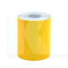 Стрічка світловідбивна для автомобіля 5см х 1м жовта (Tape-Safety-yellow-5cmx100cm)