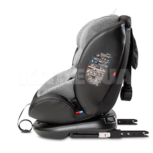 Автокрісло дитяче Mundo Isofix Grey 0-36 кг Caretero (TERO-2600) - 7