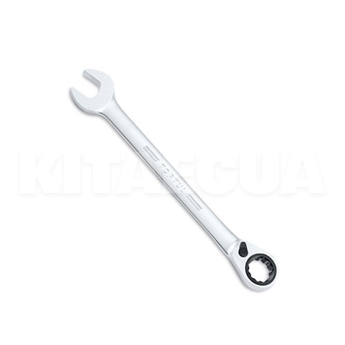 Ключ рожково-накидний 8 мм х 140 мм з тріскачкою та перемикачем реверсу TOPTUL (TP ABAF0808)