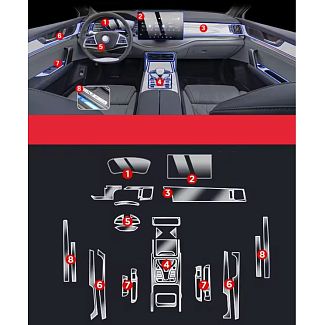 Защитная TPU пленка для салона 