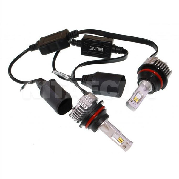 LED лампа для авто Hight V HB1 9004 40W 6000K (комплект) QLine (00-00019223) - 2