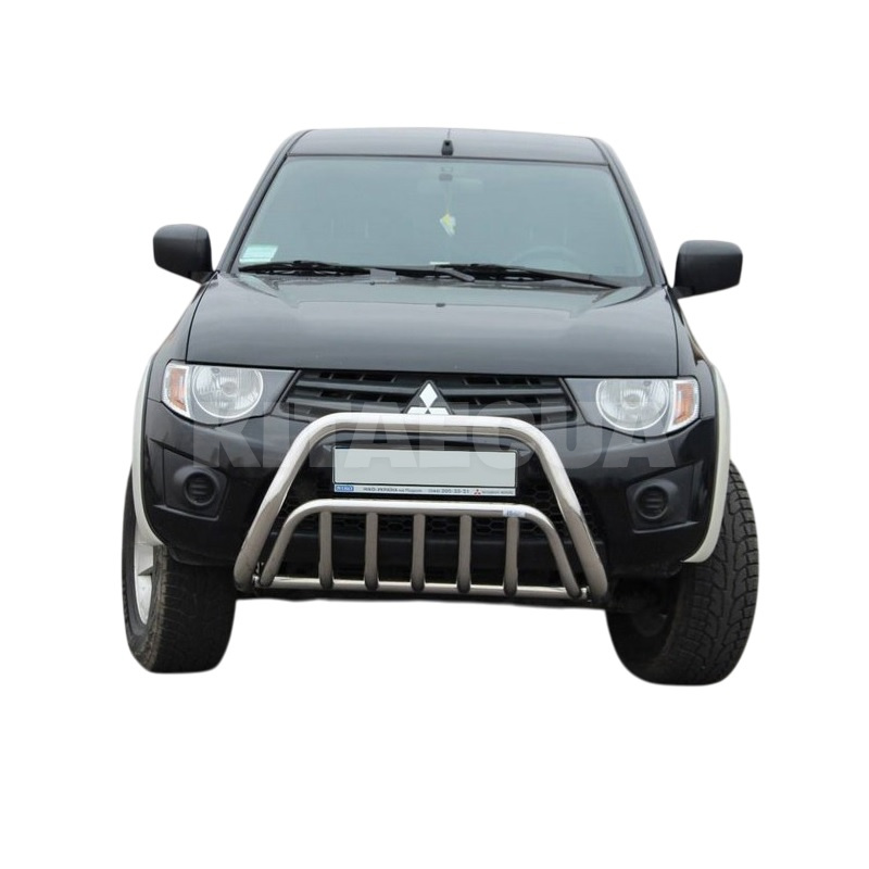 Кенгурятник Mitsubishi L200 2006-2015 нержавеющая сталь CAN (dug564698) - 4