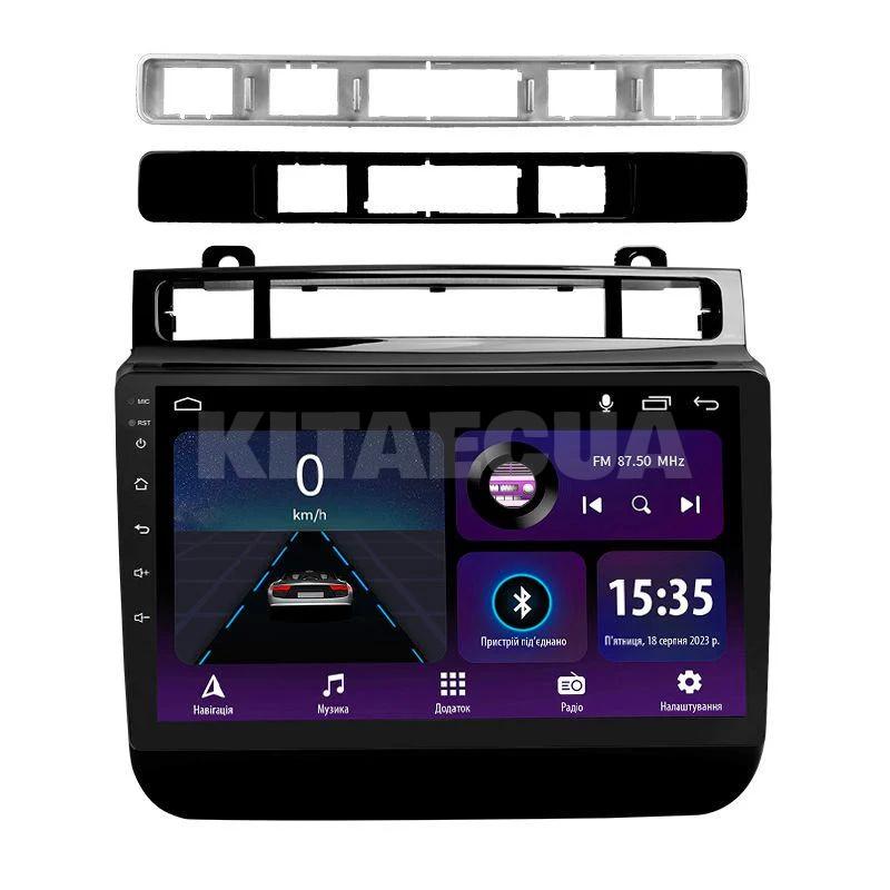Штатна магнітола E9232 2+32 Gb 9" Volkswagen Touareg FL NF 2010-2018 SIGMA4car (42246)