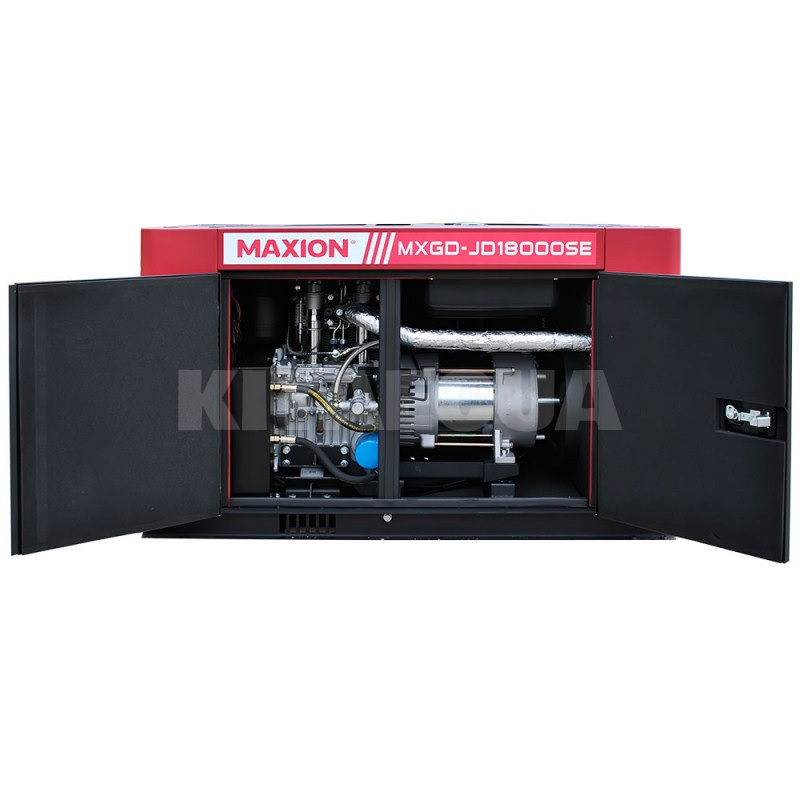 Генератор дизельний 13кВт безшумний електрозапуск MAXION (MXGG-JD18000SE) - 4