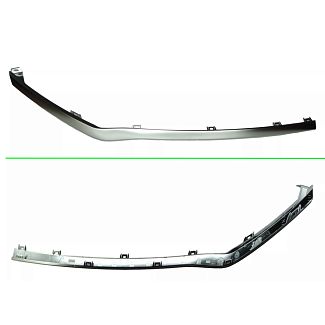 Молдинг правый нижней губы бампера серебристый BYD