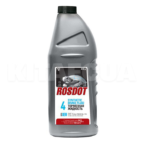 Гальмівна рідина 1Л DOT4 ROSDOT (DOT-4)